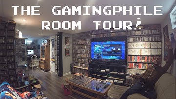 Video Game Room Tour! [HD] - thegamingphile
