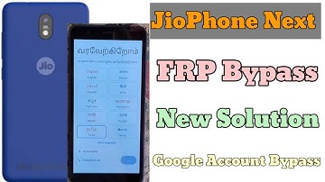 JioPhone Next FRP Bypass Android 12 |New Solution/JioPhone Next FRP Google Account Bypass 2024 Work