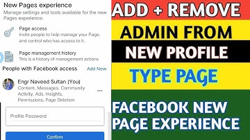 How To Add Admin in Facebook Profile Page || Admin Change in Profile Page | profile type page admin