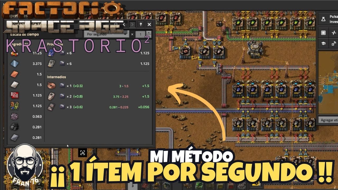 Cómo diseño mis fábricas en Factorio y Krastorio 2 de forma sencilla y ...
