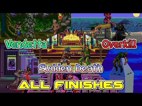 Eternal Champions - Challenge from the Dark Side - All Finishes - Sega CD