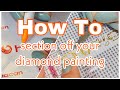 How to Cut Sections on Your Diamond Painting (Clear and White cover sheets)