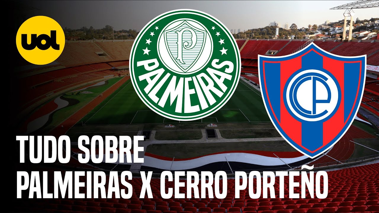 Onde assistir ao jogo de Palmeiras x Cerro Porteño-PAR pela Libertadores?