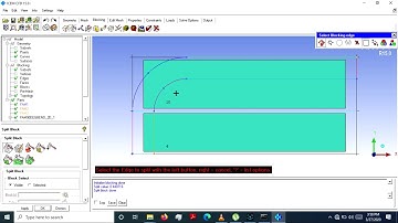 2d bend pipe hexa meshing blocking method 1 part1