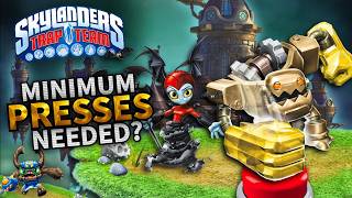 How Many Button Presses Do u need to Beat Skylanders Trap Team?