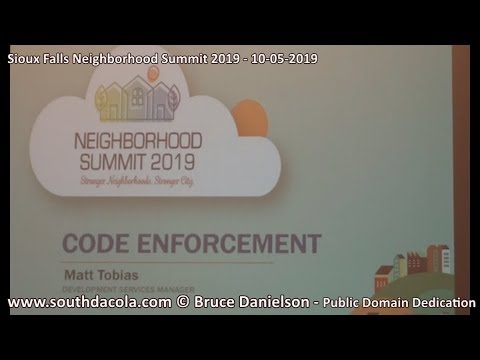 2019-10-05 Sioux Falls Neighborhood Summit 2019