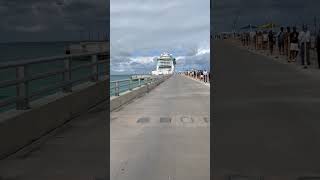 On the Shuttle in Bimini Bahamas