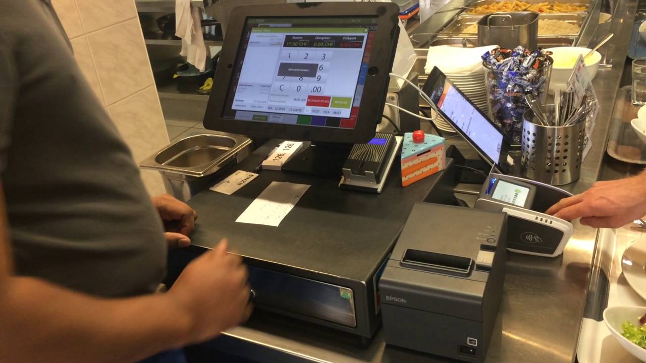Integrierter Kreditkartenterminal iPad Kasse helloTESS!