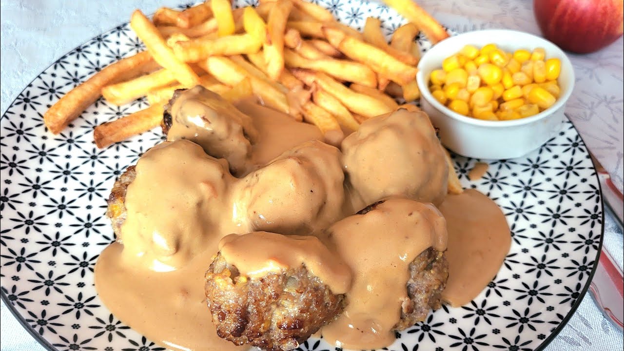 Шведские фрикадельки с соусом а-ля ИКЕА/@JanaCJany