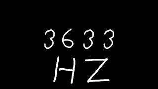 3633 hz