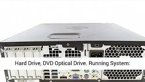 HP 8300 Elite Desktop Computer, Intel Core i5 3470 3 2GHz Quad Core, 8GB RAM, 500G