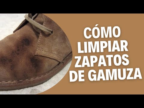 💥CÓMO LIMPIAR ZAPATOS DE GAMUZA ADECUADAMENTE 👞