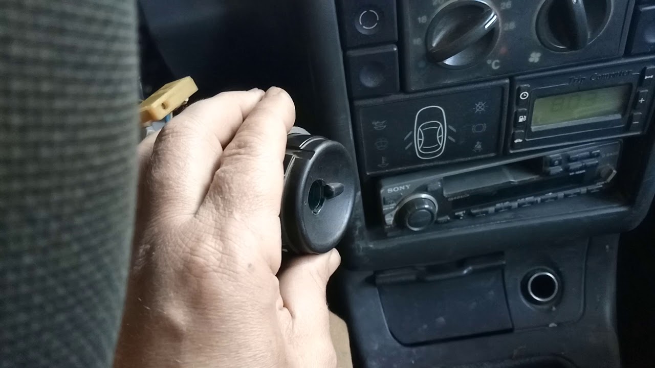 Как ваз 2109-2111 завести без ключа. - YouTube