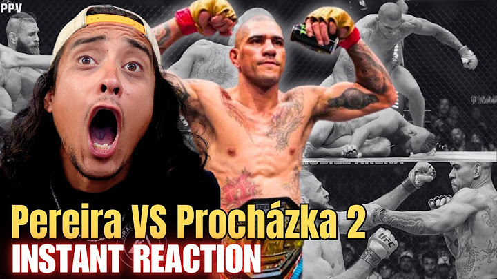 CHAMA!! Alex Pereira vs Jiri Prochazka Reaction from UFC 303!!!