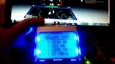 Network Monitor with Arduino