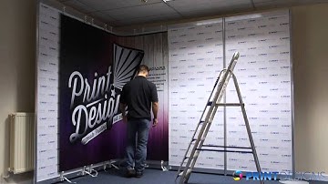 Curvorama Exhibition Shell Scheme Assembly