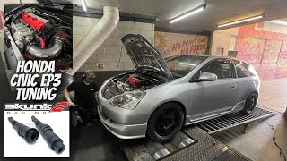 That ESCALATED Quickly Honda Civic Ep3 Typer Skunk2 Cams & Manifold