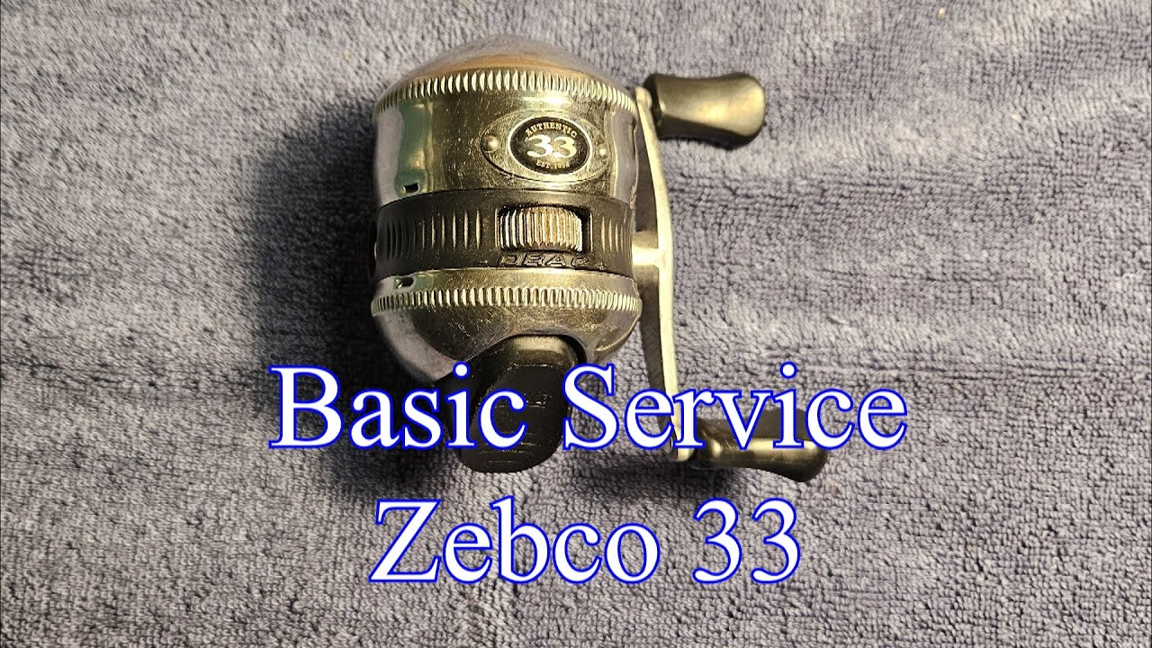 Zebco 33: How To Do a Basic Service - YouTube