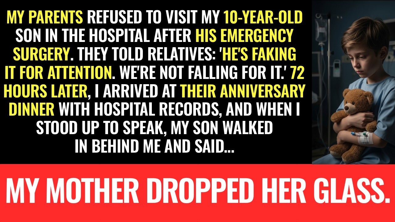 My Parents Refused to Visit My 10-Year-Old in the Hospital Because 