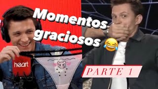 ¡Momentos graciosos de Tom Holland! | PARTE 1