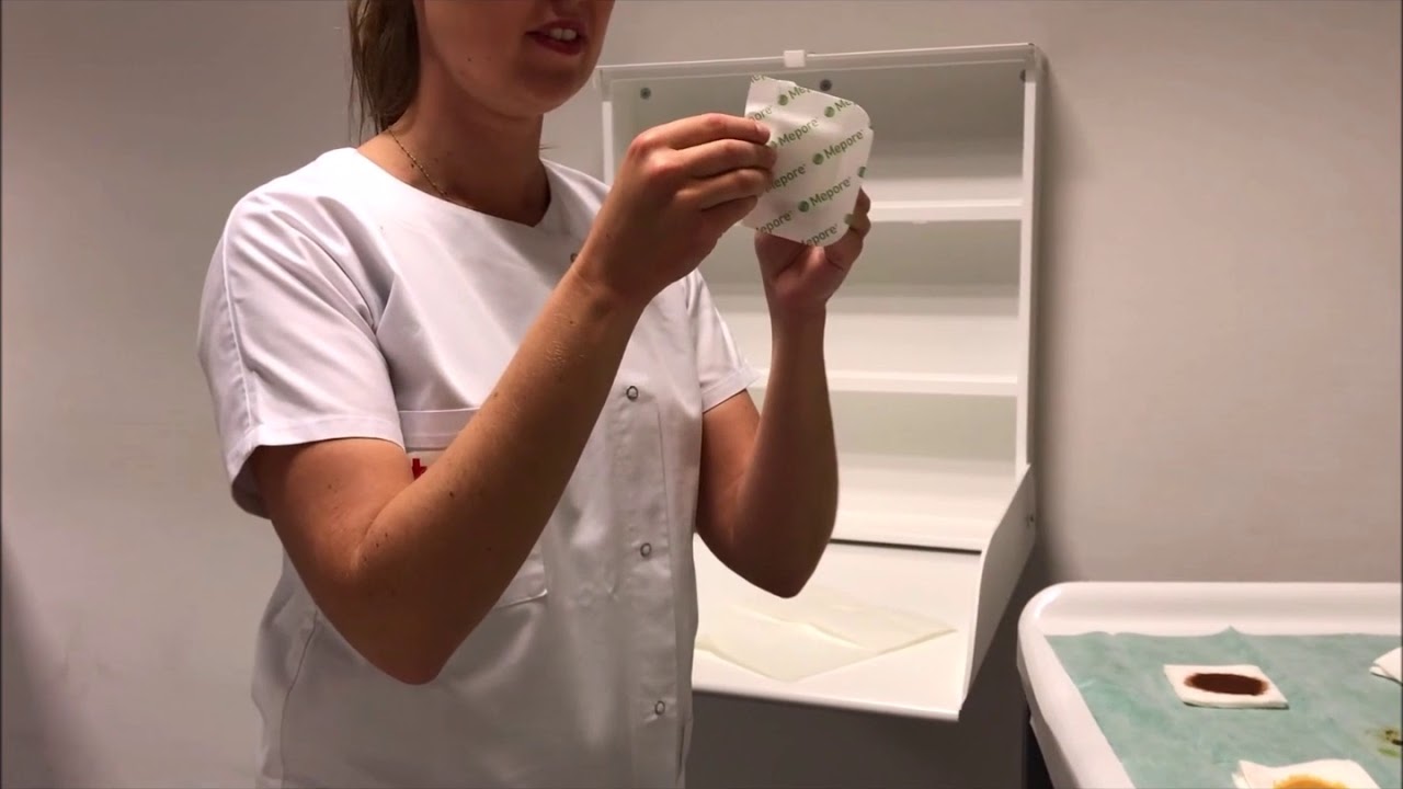 film réfection pansement - vidéo commentée