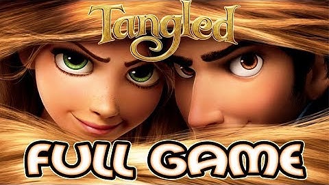 Disney Tangled FULL GAME Longplay ❤ (Wii, PC) 100% collectibles