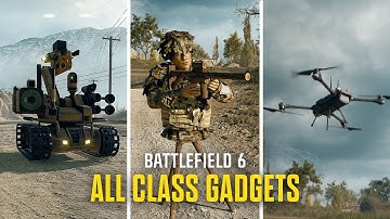 Battlefield 6 - All Gadgets Showcase for Each Class