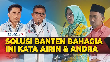 Solusi Airin-Ade dan Andra-Dimyati usai Banten Dinobatkan jadi Provinsi Paling Tak Bahagia