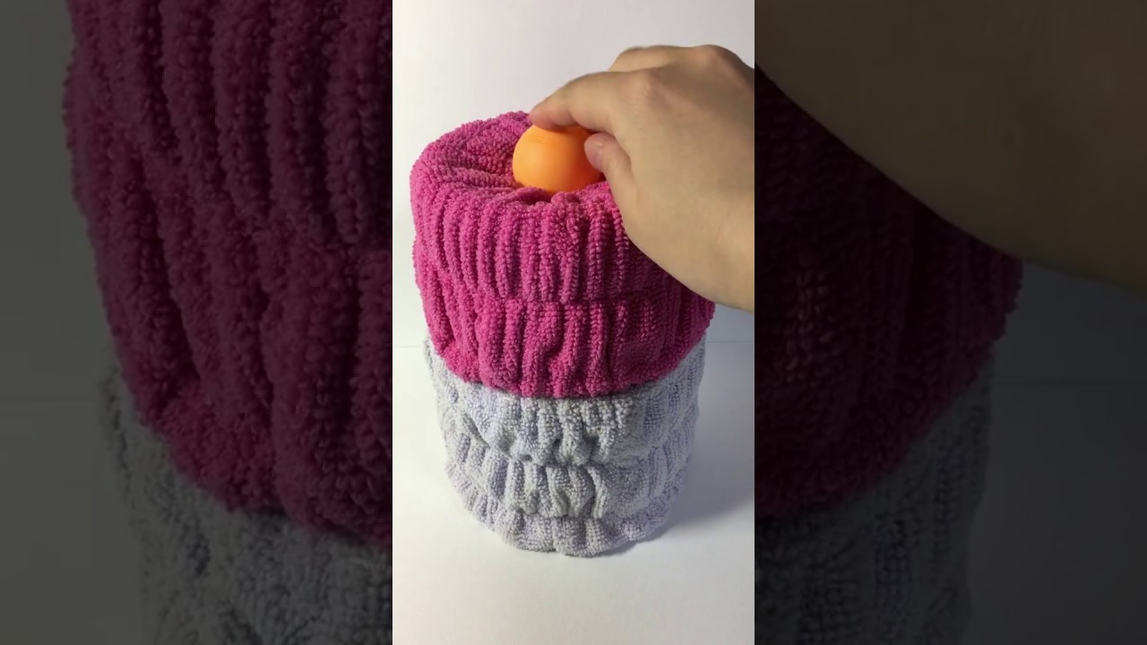 0歳の落とす遊び ミルク缶でピンポン玉落としを作ってみた モンテ ママの手作りおもちゃ