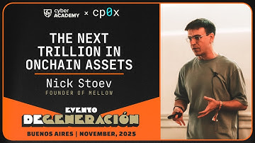 The Next Trillion in Onchain Assets | Nick Stoev, founder of Mellow
