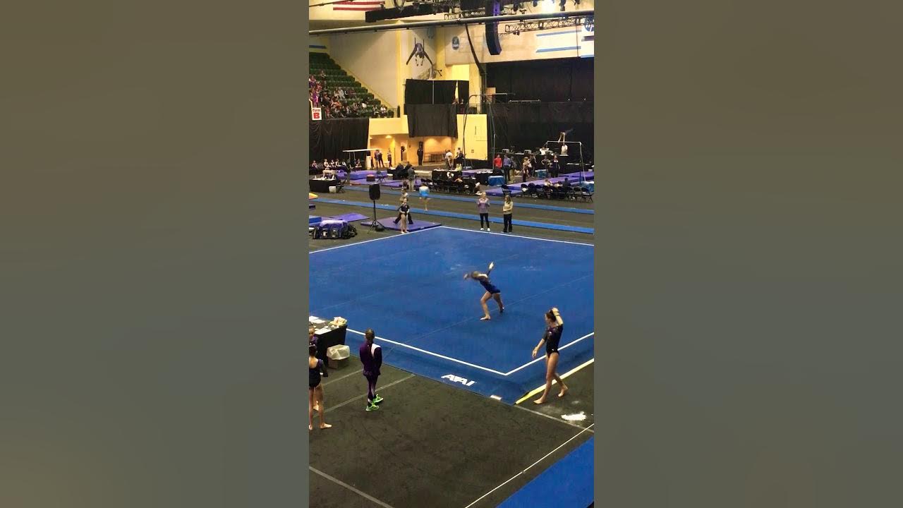 Lydia Maxwell Gymnastics Floor Exercise Level 9 Sand Dollar