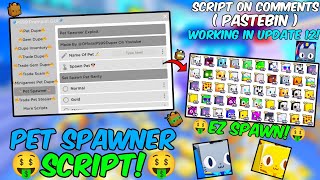 *NEW* 🔥Pet Spawner Script🔥 Pet Simulator 99 Script Working New Update 12 Working All Executors 2024