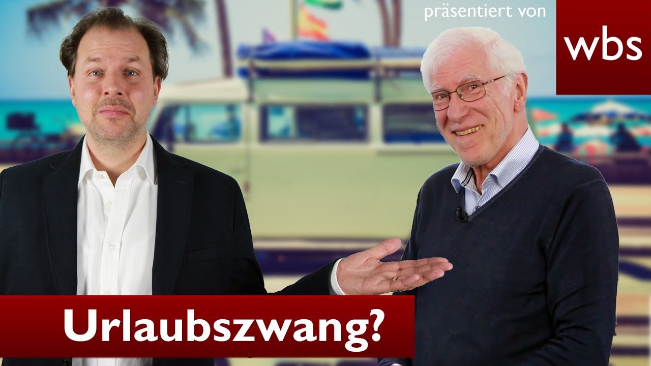 Kann Mich Mein Chef Zwingen Die Schicht Zu Wechseln Kann mein Chef mich zum Urlaub zwingen? | RA Solmecke und Wolfgang