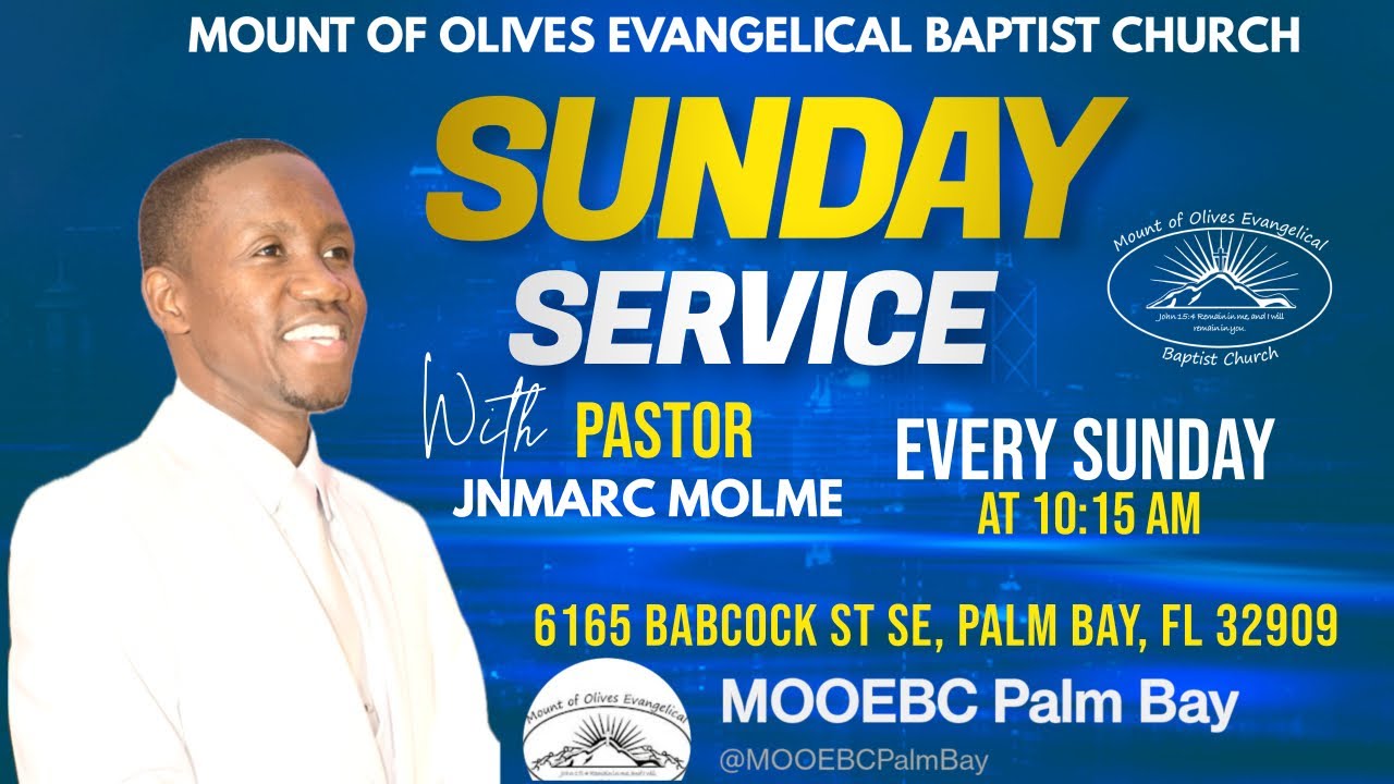 Sunday Service Mount Of Olives Evangelical Baptist Church 2/25/2024