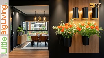 Small Space, Grand Design: 2025 Black & Gold Lighting & Smart Decor for a Chic Tiny Apartment