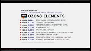 OZON8 - COMPLETE TOKENIZATION DAO SYSTEM (PROPOSAL 001) TOP TEAM ROB BUSER