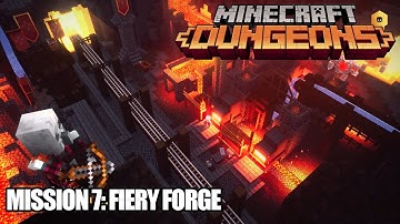 Minecraft Dungeons - Mission 7: Fiery Forge (Default Difficulty) [Nintendo Switch]