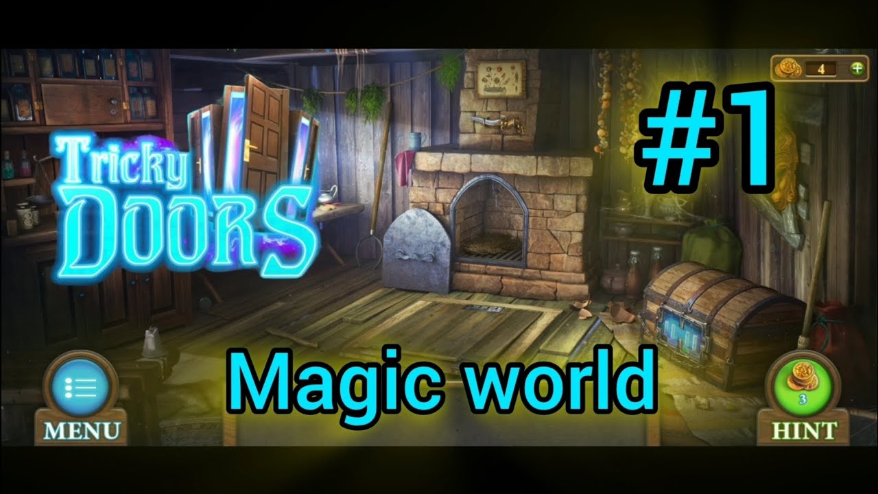 Tricky Doors Magic World Level 1 Walkthrough