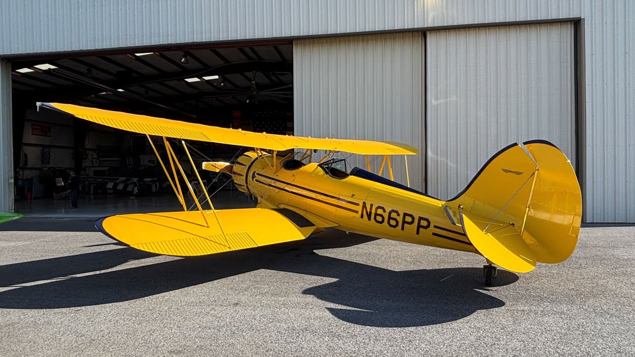 Waco YMF-5 N66PP Ride