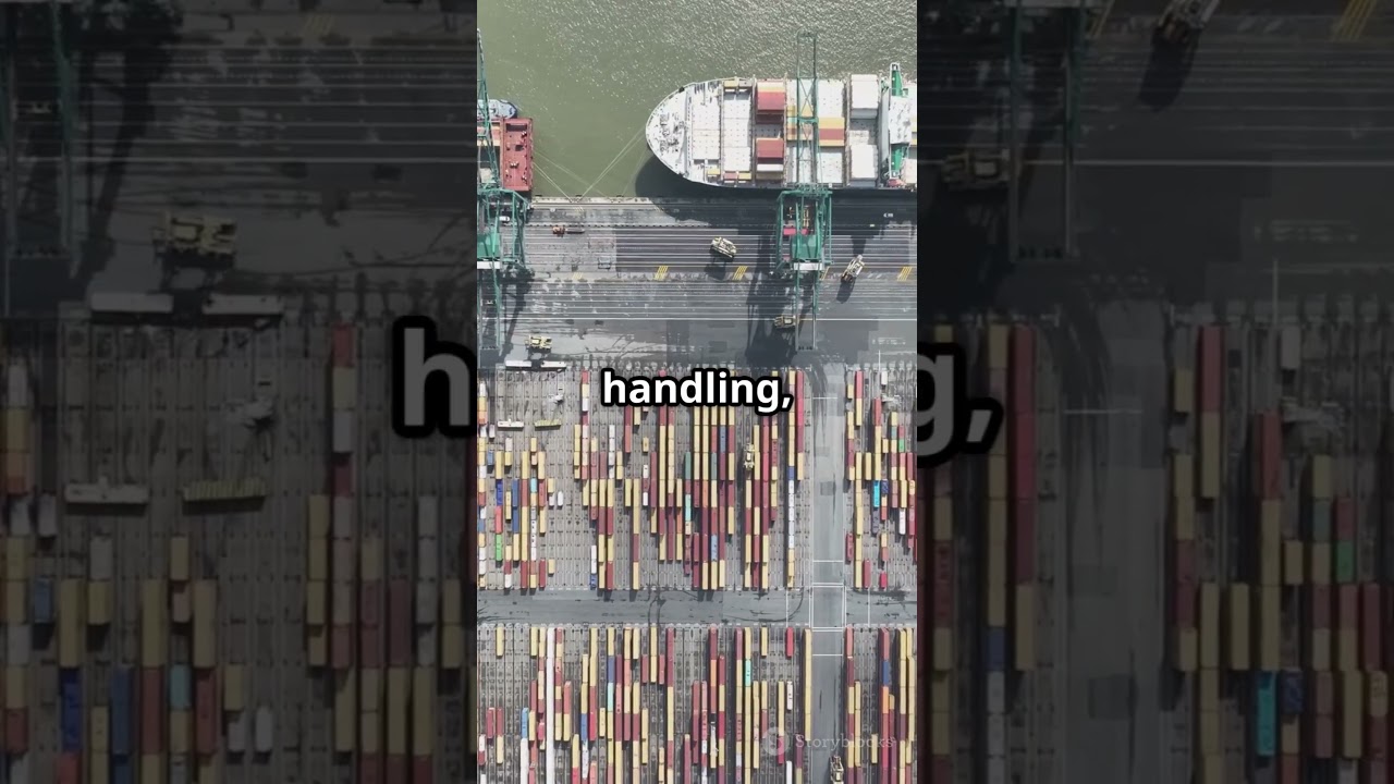 Port of Beira: The Lifeline of Landlocked Africa 🇲🇿🚢 #Shorts