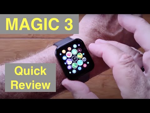 KOSPET MAGIC 3 Apple Watch Shaped Health Fitness Sports Smartwatch: Quick Overview