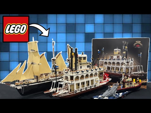 LEGO Ideas River Steamboat Review | Set 21356 - YouTube