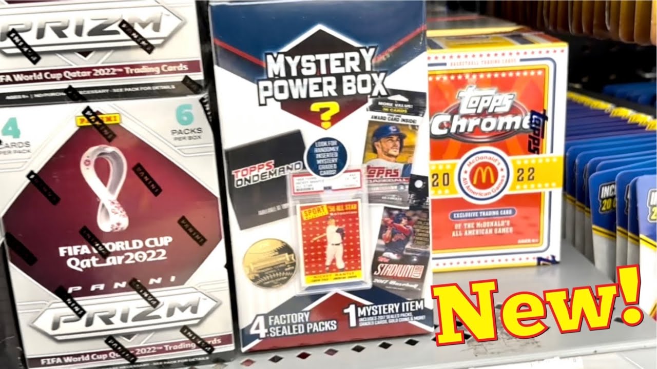 NEW WALMART RELEASE! 2023 MYSTERY POWER BASEBALL CARD BOX! YouTube