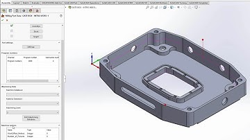 SolidCAM   Machine Options iWorkOffsetMethod & iNumber of Fixtures