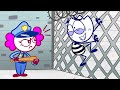 Max Breaks Out From Prison - Short Animated Cartoons of Wacky Action