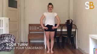 StageBase Training for Dancers - Isometric middle splits