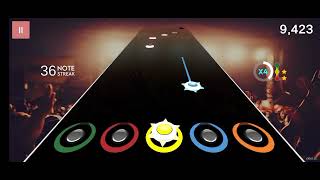 Mencoba Game yang mirip Guitar Herro.. Bermain Game "Guitar Band Indonesia.. screenshot 4