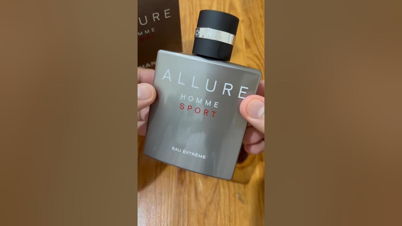 CHANEL Allure Homme Sports Eau Extreme Vaporisateur Spray 100 ml Unboxing 