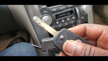Acura TL 2007-2008 Remote Flip Key 4 Button Programming