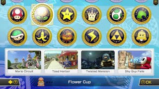 Mario Kart 8 200cc Flower and Bell Cups